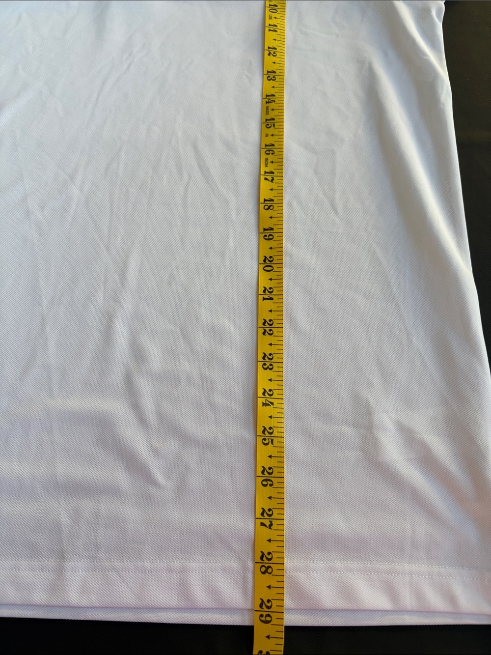 TravisMathew Men’s White Chest Stripe Performance Golf Polo L - Picture 11 of 11